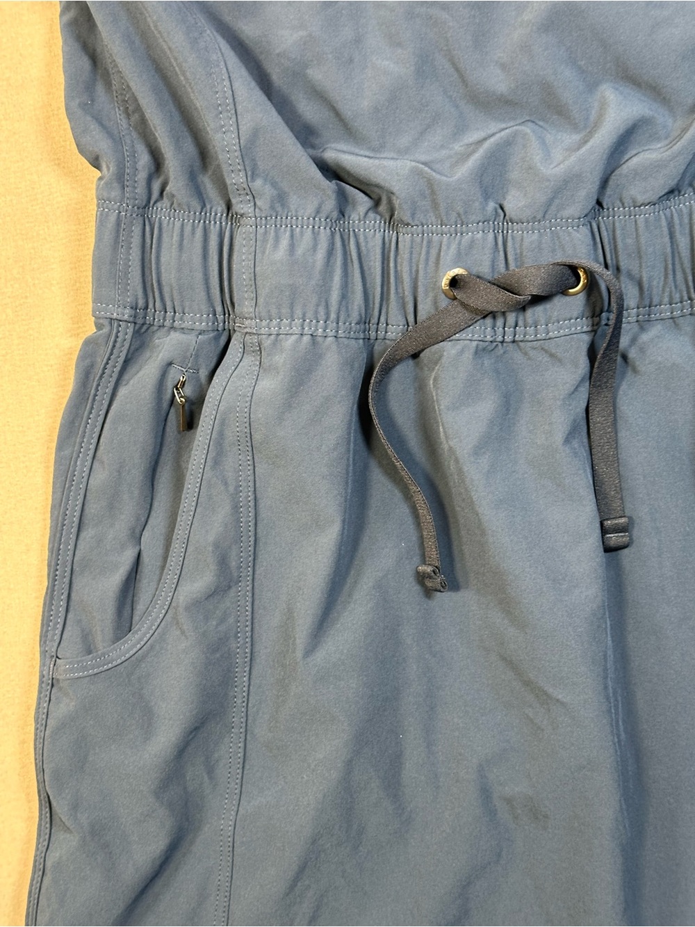 Patagonia Fleetwith Dress, Mini, Sleeveless, Criss-Cross Back, Navy  - Womens XS - Picture 6 of 13